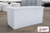 Chem-Tainer 670 Gallon Plastic Open Top Batch Storage Tank. 670 gallon capacity; Polyethylene; Natural White; 60" H x 36" W