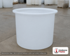 Chem-Tainer 800 Gallon Plastic Open Top Batch Storage Tank. 800.0 gallon capacity; Polyethylene; Natural White; dimensions 66.0in H x 60.0in W x 60.0in L; 210.0 lb empty; 1.9 specific gravity rating; max temp 120 deg  F / 48 deg  C; 3 Year Warranty. Manufacturer part number TC6066AA. Sold by OneSource Plastics (https://www.onesourceplastics.com).