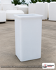Chem-Tainer 90 Gallon Plastic Open Top Batch Storage Tank. 90.0 gallon capacity; Polyethylene; Natural White; dimensions 48.0in H x 18.0in W x 24.0in L; 55.0 lb empty; 2.0 specific gravity rating; max temp 120 deg  F / 48 deg  C; 3 Year Warranty. Manufacturer part number r182448a. Sold by OneSource Plastics (https://www.onesourceplastics.com).