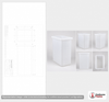 Chem-Tainer 90 Gallon Plastic Open Top Batch Storage Tank