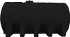 Norwesco 5025 Gallon Black Heavy Duty Horizontal Leg Tank