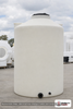 Chem-Tainer 2000 Gallon Plastic Vertical Liquid Storage Tank. 2000 gallon capacity; Polyethylene; 160" H x 64" W x 64" L