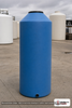 Chem-Tainer 300 Gallon HDPE Vertical Liquid Storage Tank in Blue. 300 gallon capacity; White; 85" H x 35" W x 35" L