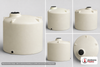 Chem-Tainer 3100 Gallon Plastic Vertical Liquid Storage Tank