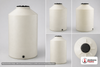 Dimensional spec drawing for Chem-Tainer 550 Gallon Vertical Tank (45" L x 45" W x 94" H)