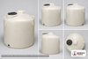 Chem-Tainer 700 Gallon Plastic Vertical Liquid Storage Tank