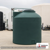 Norwesco 305 Gallon Dark Green Vertical Water Storage Tank. 305 gallon capacity; Polyethylene; Dark Green; dimensions 50.0in H x 46.0in W x 46.0in L; 59.0 lb empty; 1.0 specific gravity rating; fittings: 1 Inlet , 1 Outlet , 1 Manway / Lid; max temp 120 deg  F / 48 deg  C; 3 Year Warranty. Manufacturer part number 40863. Manufactured by Norwesco. Sold by OneSource Plastics (https://www.onesourceplastics.com).
