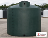Norwesco 2100 Gallon Green (California Only) Vertical Water Storage Tank. 2100 gallon capacity; Polyethylene; Green (California Only); dimensions 89.0in H x 87.0in W x 87.0in L; 290.0 lb empty; 1.0 specific gravity rating; fittings: 1 Inlet , 1 Outlet , 1 Manway / Lid; max temp 120 deg  F / 48 deg  C; 3 Year Warranty. Manufacturer part number 44415. Manufactured by Norwesco. Sold by OneSource Plastics (https://www.onesourceplastics.com).