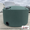 Norwesco 5000 Gallon Green (California Only) Vertical Water Storage Tank. 5000 gallon capacity; Polyethylene; Green