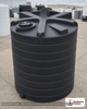 Enduraplas 3000 Gallon Black Vertical Water Storage Tank. Polyethylene; Black; dimensions 125.0in H x 90.0in W x 90.0in L; 380.0 lb empty; 1.1 specific gravity rating; fittings: 1 Inlet , 1 Outlet , 1 Manway / Lid; max temp 120 deg  F / 48 deg  C; 10 Year Warranty with Activation. Manufacturer part number TLV03000B. Sold by OneSource Plastics (https://www.onesourceplastics.com).