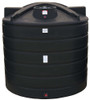 Enduraplas 2000 Gallon Black Vertical Water Storage Tank