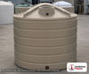 Enduraplas 2000 Gallon Beige Vertical Water Storage Tank. Polyethylene; Beige; dimensions 93.0in H x 90.0in W x 90.0in L; 327.0 lb empty; 1.1 specific gravity rating; fittings: 1 Inlet , 1 Outlet , 1 Manway / Lid; max temp 120 deg  F / 48 deg  C; 10 Year Warranty with Activation. Manufacturer part number TLV02000BE. Sold by OneSource Plastics (https://www.onesourceplastics.com).