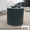 Norwesco 600 Gallon Dark Green Vertical Water Storage Tank. 600 gallon capacity; Polyethylene; Dark Green; dimensions 50.0in H x 64.0in W x 64.0in L; 90.0 lb empty; 1.0 specific gravity rating; fittings: 1 Inlet , 1 Outlet , 1 Manway / Lid; max temp 120 deg  F / 48 deg  C; 3 Year Warranty. Manufacturer part number 43802. Manufactured by Norwesco. Sold by OneSource Plastics (https://www.onesourceplastics.com).