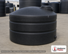 Snyder Industries 1000 Gallon Black Vertical Water Storage Tank. Polyethylene; Black; 65" H x 72" W x 72" L; fittings: 1