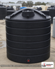 Enduraplas 3100 Gallon Black Vertical Water Storage Tank. Polyethylene; Black; 103" H x 100" W x 100" L; fittings: 1 Inlet