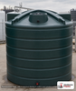 Enduraplas 5050 Gallon Dark Green Vertical Water Storage Tank. Polyethylene; Dark Green; 120" H x 120" W x 120" L; fittings: