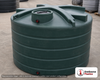 Enduraplas 1350 Gallon Dark Green Vertical Water Storage Tank. Polyethylene; Dark Green; 71" H x 85" W x 85" L; fittings: 1