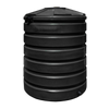 Bushman 330 Gallon Black Vertical Water Storage Tank