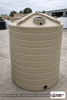 Enduraplas 6250 Gallon Beige Vertical Water Storage Tank. Polyethylene; Beige; dimensions 147.0in H x 120.0in W x 120.0in L; 1378.0 lb empty; 1.1 specific gravity rating; fittings: 1 Inlet , 1 Outlet , 1 Manway / Lid; max temp 120 deg  F / 48 deg  C; 10 Year Warranty with Activation. Manufacturer part number TLV06250BE. Sold by OneSource Plastics (https://www.onesourceplastics.com).