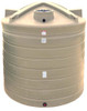 Enduraplas 8000 Gallon Beige Vertical Water Storage Tank