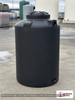 Chem-Tainer 75 Gallon Black Vertical Water Storage Tank. Polyethylene; Black; dimensions 49.0in H x 23.0in W x 23.0in L; 23.0 lb empty; 1.0 specific gravity rating; fittings: 1 Inlet , 1 Outlet , 1 Manway / Lid; max temp 120 deg  F / 48 deg  C; 3 Year Warranty. Manufacturer part number TC2349IW-BLACK. Sold by OneSource Plastics (https://www.onesourceplastics.com).