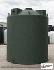 Bushman 3000 Gallon Dark Green Vertical Water Storage Tank. 3000 gallon capacity; Polyethylene; Dark Green; dimensions 109.0in H x 96.0in W x 96.0in L; 405.0 lb empty; 1.0 specific gravity rating; fittings: 1 Inlet , 1 Outlet , 1 Manway / Lid; max temp 120 deg  F / 48 deg  C; 3 Year Warranty. Manufacturer part number 30422. Sold by OneSource Plastics (https://www.onesourceplastics.com).