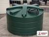Enduraplas 1125 Gallon Dark Green Vertical Water Storage Tank. Polyethylene; Dark Green; 56" H x 85" W x 85" L; fittings: 1