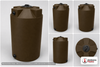 Bushman 200 Gallon Dark Brown Vertical Water Storage Tank