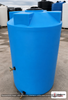 Bushman 200 Gallon Light Blue Emergency Water Tank. Polyethylene; Light Blue; 56" H x 36" W x 36" L; fittings: 2 Inlets, 3