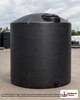 Norwesco 5000 Gallon Black Vertical Storage Tank. Polyethylene; Black; dimensions 152.0in H x 102.0in W x 102.0in L; 986.0 lb empty; 1.5 specific gravity rating; fittings: 1 Outlet , 1 Manway / Lid; max temp 120 deg  F / 48 deg  C; 3 Year Warranty. Manufacturer part number 40164B. Sold by OneSource Plastics (https://www.onesourceplastics.com).