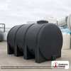 Norwesco 3725 Gallon Black Heavy Duty Horizontal Leg Tank. 3725 gallon capacity; Polyethylene; Black; dimensions 97.0in H x 92.0in W x 145.0in L; 1450.0 lb empty; 1.9 specific gravity rating; fittings: 1 Outlet , 1 Manway / Lid; max temp 120 deg  F / 48 deg  C; 5 Year Warranty. Manufacturer part number 44049b. Manufactured by Norwesco. Sold by OneSource Plastics (https://www.onesourceplastics.com).
