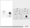 Dimensional spec drawing for Norwesco 250 Gallon Doorway Tank (62" L x 29" W x 44" H)