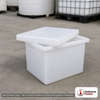 Chem-Tainer 1 Gallon PE Rectangular Open Top Tank. . Manufacturer part number TC-R12X6X6A. Sold by OneSource Plastics (https://www.onesourceplastics.com).