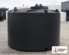 Enduraplas 10000 Gallon Plastic Vertical Liquid Storage Tank in Black. Polyethylene; Black; dimensions 178.0in H x 144.0in W x 144.0in L; 2800.0 lb empty; 1.9 specific gravity rating. Manufacturer part number EP-THV10000BK. Sold by OneSource Plastics (https://www.onesourceplastics.com).