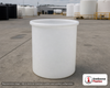 Chem-Tainer 12 Gallon Plastic Open Top Batch Storage Tank. 12.0 gallon capacity; Polyethylene; Natural White; dimensions 17.0in H x 17.0in W x 17.0in L; 7.0 lb empty; max temp 120 deg  F / 48 deg  C; 3 Year Warranty. Manufacturer part number TC1516AA. Sold by OneSource Plastics (https://www.onesourceplastics.com).