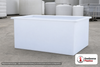 Chem-Tainer 120 Gallon PE Rectangular Open Top Tank. . Manufacturer part number TC-R244824A. Sold by OneSource Plastics (https://www.onesourceplastics.com).
