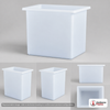 Chem-Tainer 153 Gallon PE Rectangular Open Top Tank
