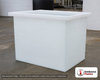 Chem-Tainer 180 Gallon PE Rectangular Open Top Tank. Manufacturer part number TC-R244836A.