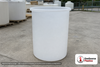 Chem-Tainer 200 Gallon Polypropylene Open Top Batch Storage Tank. 200 gallon capacity; Polypropylene; Natural White; 48" H x