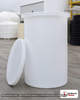 Chem-Tainer 2000 Gallon Plastic Open Top Batch Storage Tank. 2000.0 gallon capacity; Polyethylene; Natural White; dimensions 90.0in H x 82.0in W x 82.0in L; 475.0 lb empty; 1.9 specific gravity rating; max temp 120 deg  F / 48 deg  C; 3 Year Warranty. Manufacturer part number TC8290AA. Sold by OneSource Plastics (https://www.onesourceplastics.com).