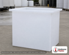 Chem-Tainer 22 Gallon PE Rectangular Open Top Tank. . Manufacturer part number TC-R122418A. Sold by OneSource Plastics (https://www.onesourceplastics.com).
