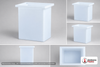 Chem-Tainer 30 Gallon PE Rectangular Open Top Tank
