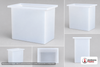 Chem-Tainer 36 Gallon PE Rectangular Open Top Tank