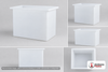 Chem-Tainer 360 Gallon PE Rectangular Open Top Tank