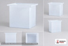 Chem-Tainer 540 Gallon PE Rectangular Open Top Tank