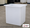 Chem-Tainer 90 Gallon PE Rectangular Open Top Tank. Manufacturer part number TC-R242436A.