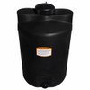Norwesco 25 Gallon Black Vertical Storage Tank