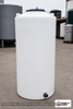 Norwesco 140 Gallon HD Vertical Storage Tank. Polyethylene; Natural White; 73" H x 25" W x 25" L; fittings: 1 Outlet, 1