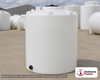 Snyder Industries 210 Gallon Heavy Duty Vertical Storage Tank. Polyethylene; Natural White; dimensions 55.0in H x 36.0in W x 36.0in L; 65.0 lb empty; 1.9 specific gravity rating; fittings: 1 Outlet , 1 Manway / Lid; max temp 120 deg  F / 48 deg  C; 3 Year Warranty. Manufacturer part number 1012900C26. Sold by OneSource Plastics (https://www.onesourceplastics.com).