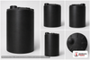 Snyder Industries 290 Gallon Black Heavy Duty Vertical Storage Tank